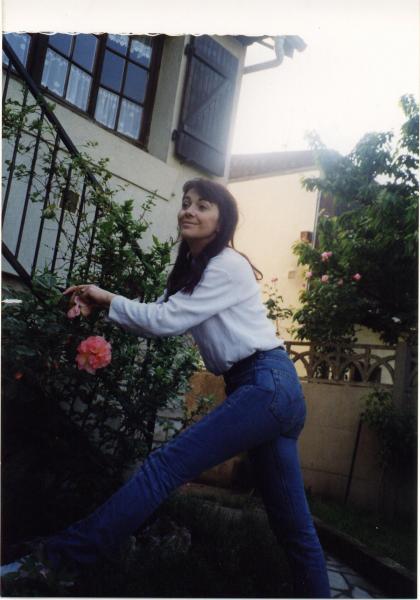 ma mère qui fais la gogole
